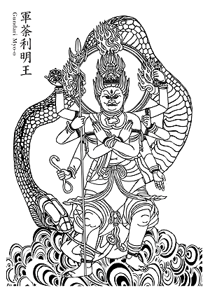 Product picture Buddha Tattoo line art Vol.2-2